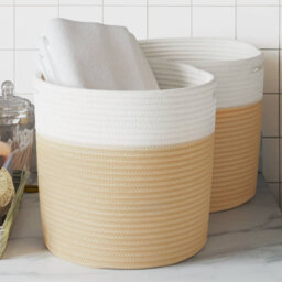 House Of Hampton Fabric Decorative Basket