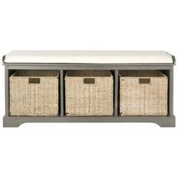 Loane Wicker Storage Bench