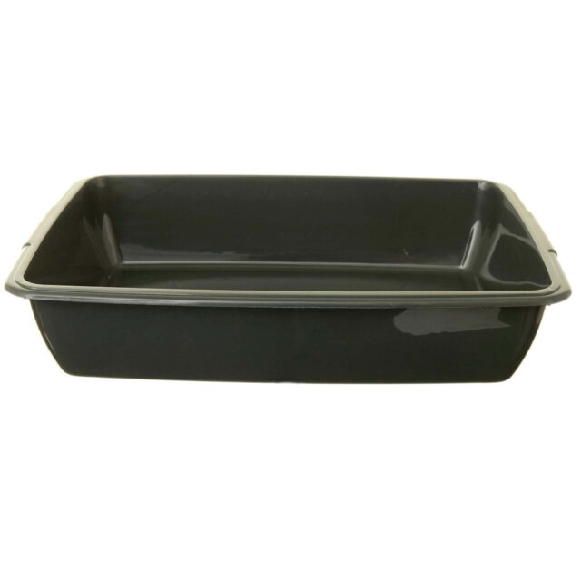 Whitefurze Cat Litter Tray 46cm - Assorted