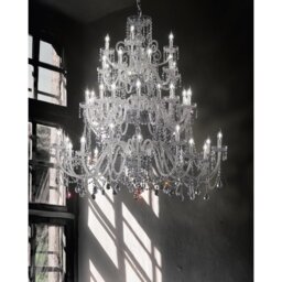 Lucce 44 - Light Candle Style Chandelier