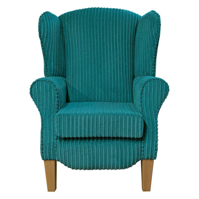 81cm Wide Tufted Wingback Chair