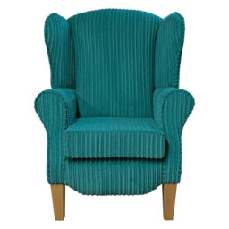 81cm Wide Tufted Wingback Chair