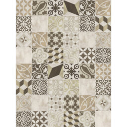 Maeve Vinyl Machine Printed Area Rug