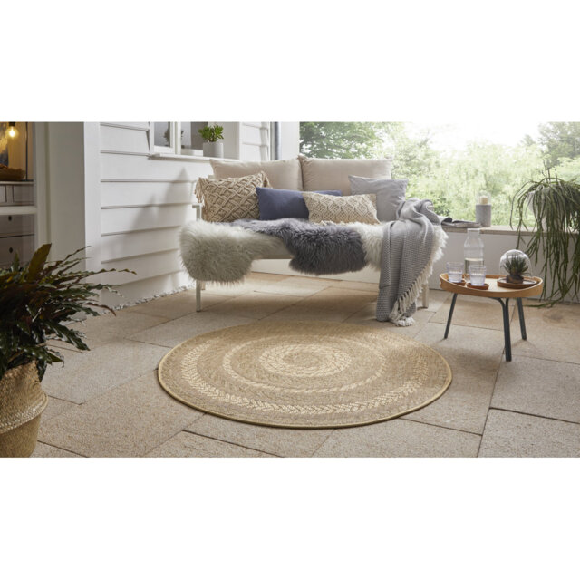 Forest Almendro Flatweave Beige Rug