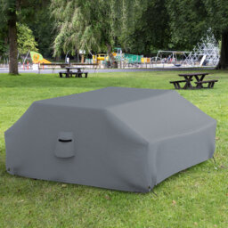 Heavy Duty Outdoor Waterproof Picnic Table Cover,All Weather Protection UVResistant Game Table Cover