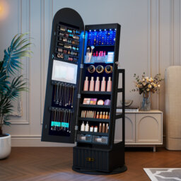 Jewellery Armoire with Mirror