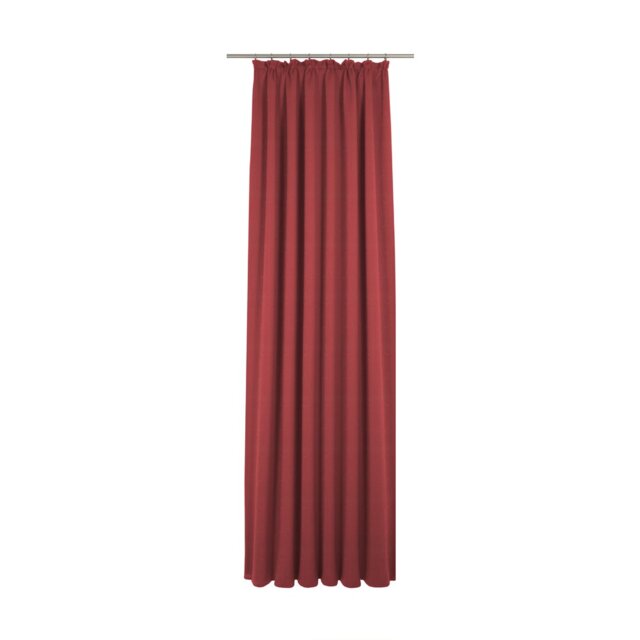 Coursey Pinch Pleat Room Darkening Single Curtain