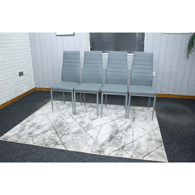 45cm H Metal Side Chair