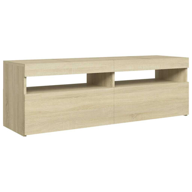 Stankiewicz TV Cabinet with LED Lights 120x35x40 cm