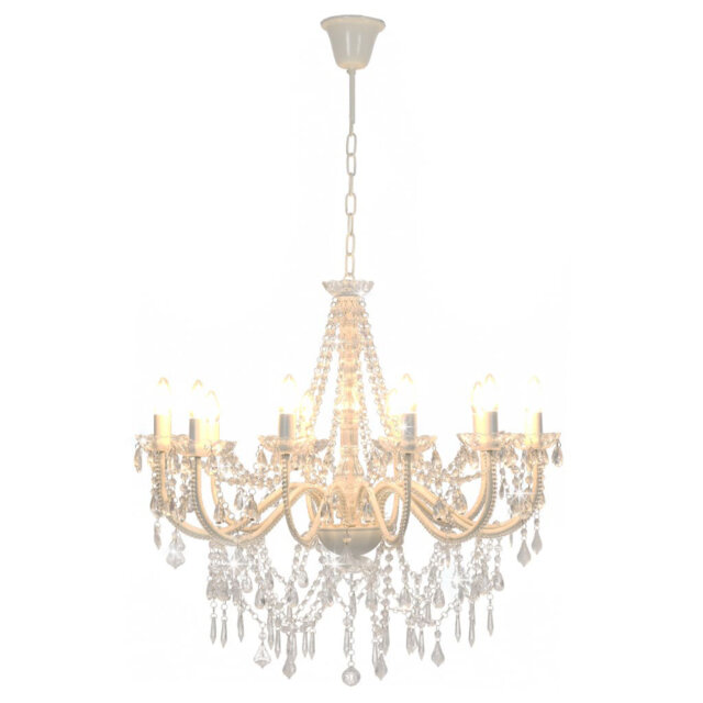 Shah 12 - Light Candle Style Chandelier