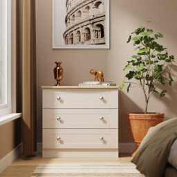 77cm W 3 - Drawer Chest of Drawers