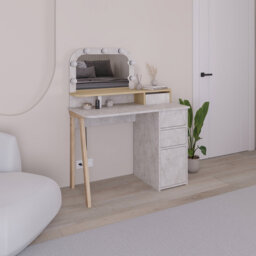 Camryne Dressing Table with Mirror