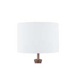 Lorentz 24cm H Cotton Oval Lamp Shade ( Screw On )