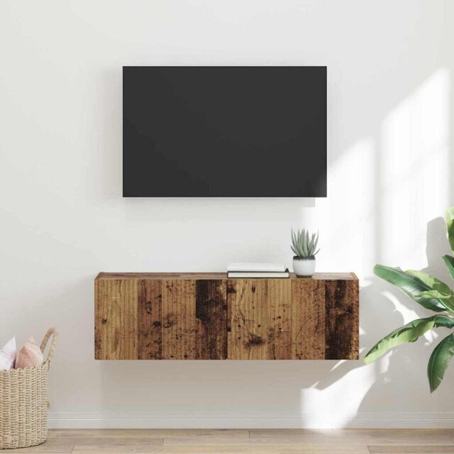 TV Wall Cabinet Concerte 78.5 X 31 X 29.5 Cm Engineered Wood