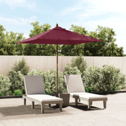 Balgobin Garden Parasol with Wooden Pole 198x198x231 cm