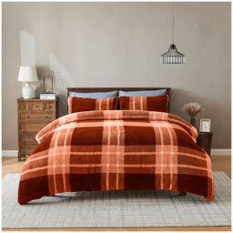 Teddy Printed Duvet Cover Set with Pillowcases, Soft Cosy Bedding Quilt Cover, Modern Bedroom Décor, Easy Care and Durable, Machine Washable