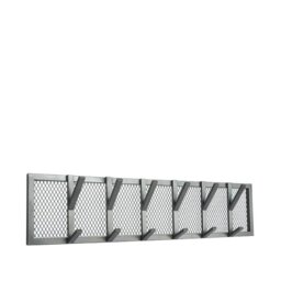 Label51 Coat Rack Gruff 95 x 9 x 22cm XL Grey