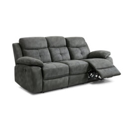 Armontae 3 Seater Manual Recliner Sofa