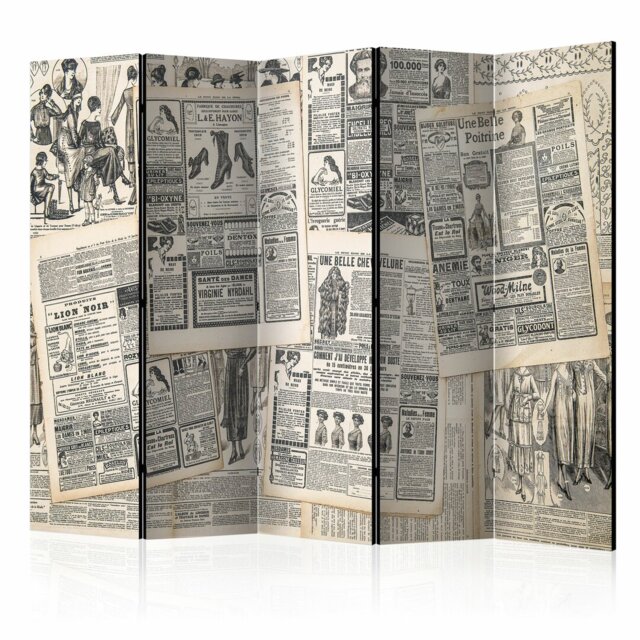 Craut Solid Wood Folding Room Divider