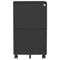 39cm Wide 2 -Drawer Mobile Steel File Cabinet