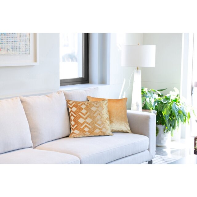 Adilynn Geometric Square Cushion Cover