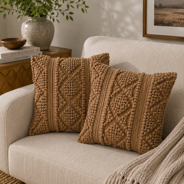 Connoquenessing Geometric Square Cushion