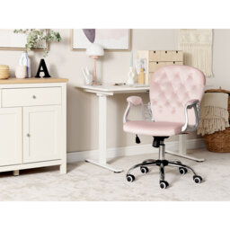 Lemannville Velvet Office Chair