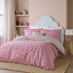 Brianna Cotton Striped Duvet Cover Set with Pillowcases Included