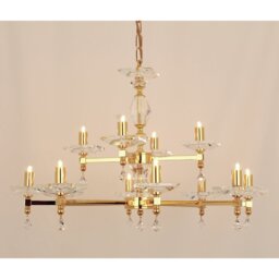 12-Light Candle Style Chandelier