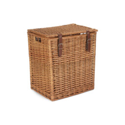 Wicker Vintner Hamper Storage Basket