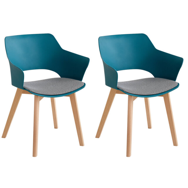77cm H Cotton Blend Upholstered Armchair