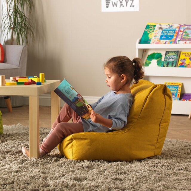 Icon Kids Outdoor Friendly Refillable Classic Bean Bag