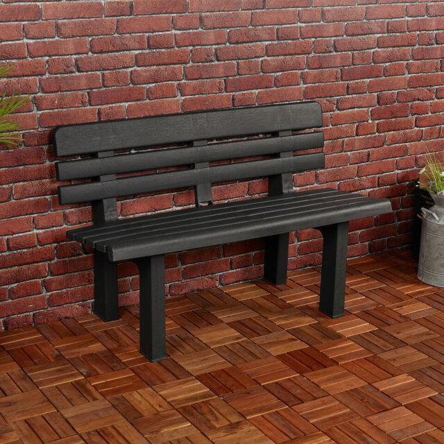 Hamlin Plastic Outdoor Bench