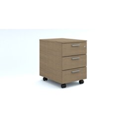 Traskwood 42cm Wide 3 -Drawer Mobile File Cabinet