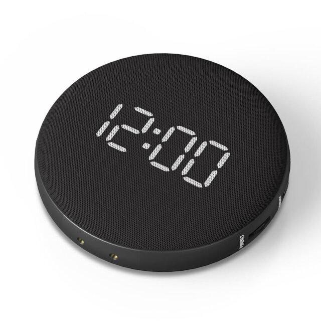 Digital Vibrating Alarm Clock: Loud Sound & Bed Shaker, Battery Operated, LED Display