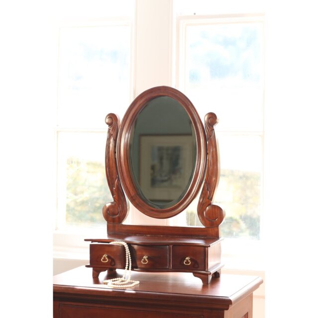 Oval Dressing Table Mirror