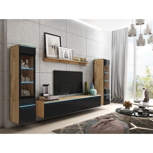 "Cozine Unfinished Entertainment Centre for TVs up to 78"""