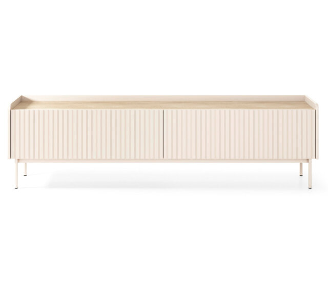 Liwelo TV Cabinet Two-Door 181 cm Grey-Beige