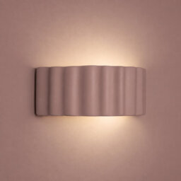 Ceramic Flush Mounted Sconce