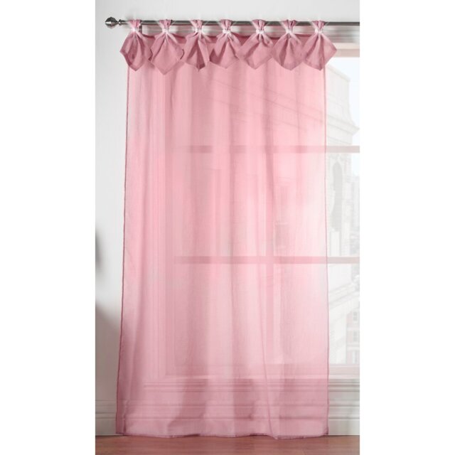 Aoibhne Tiara Tab Top Sheer Curtain Panel