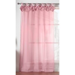 Aoibhne Tiara Tab Top Sheer Curtain Panel