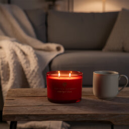 Nicola Spring - 3x Soy Wax Scented Candles - 350g - Wild Fig & Cassis