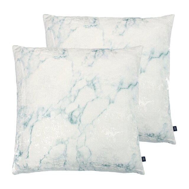 Cinnabar Abstract Square Cushion