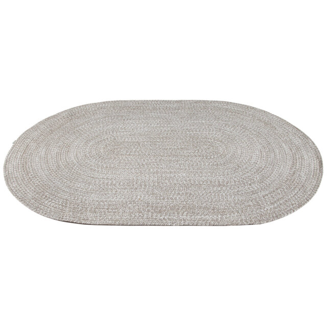 Busireddy Hand Braided Beige Indoor / Outdoor Rug