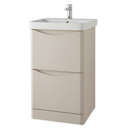 Clifton 500mm Wall Mounted Single Bathroom Vanity with Vitreous China Basin