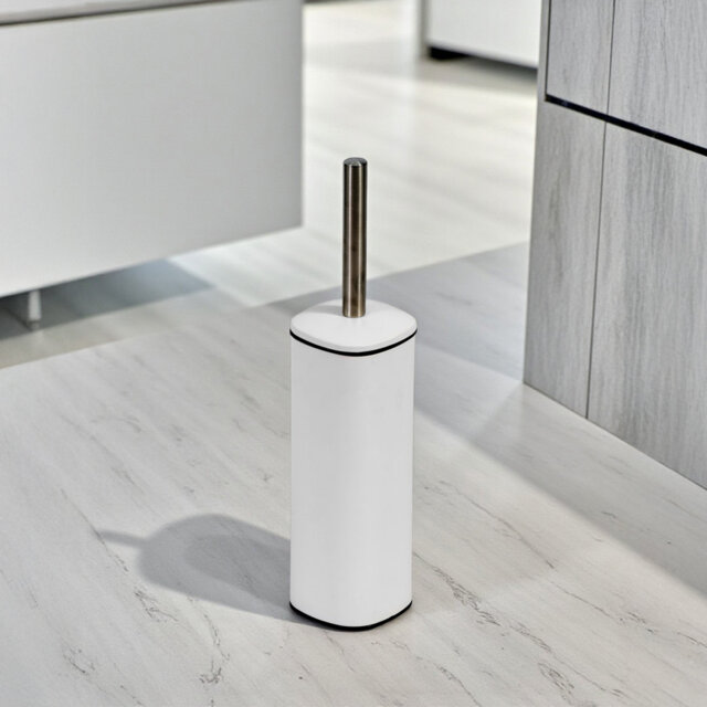 Arkadelphia Stainless Steel Toilet Brush Satin