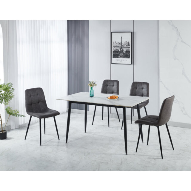 Deitrick Dining Set (4 - Seater Set)