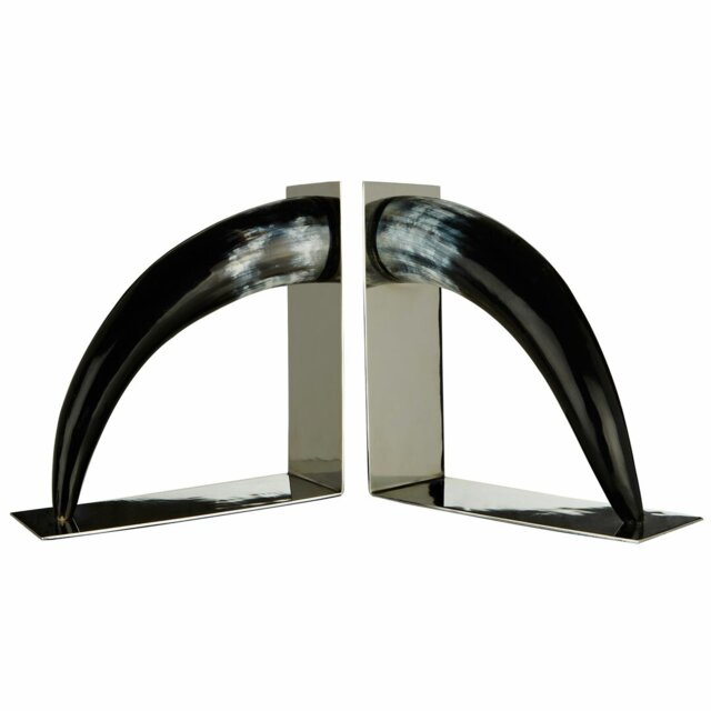 Rustic Metal Bookends