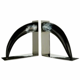 Rustic Metal Bookends