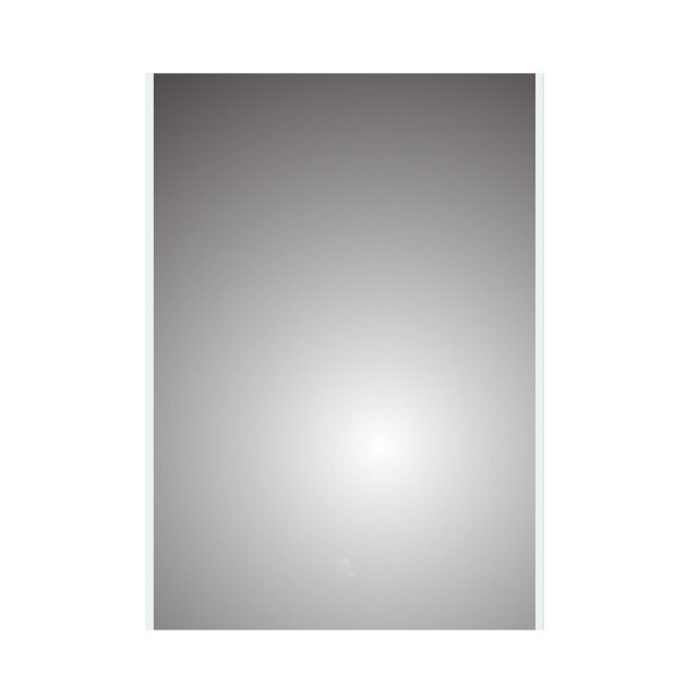 iBathUK Nebula Wall Mounted LED Illuminated Bathroom Mirror with Touchless Sensor and Demister Pad with White Lights, 500 x 700mm